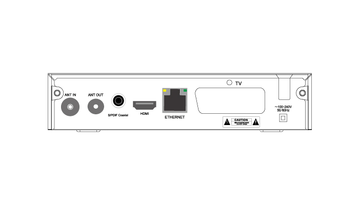 Adj Decodificador Digital Terrestre TV DVB-T2 IPTV H.265 10 bit
